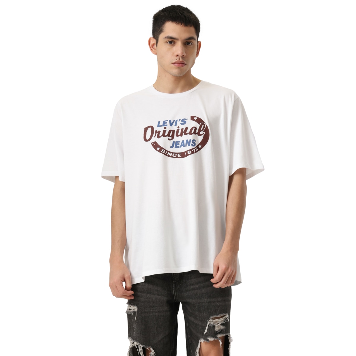 Playera con Grafico Levi's Manga Corta para Hombre Plus