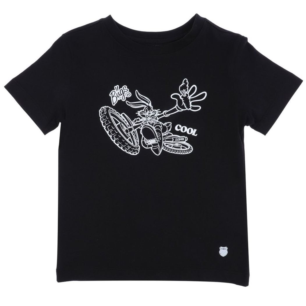 Playera con Diseño Kswiss Cuello Redondo para Niño