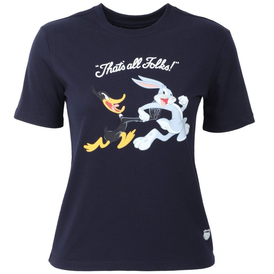 Playera con Diseño Kswiss Cuello Redondo Junior