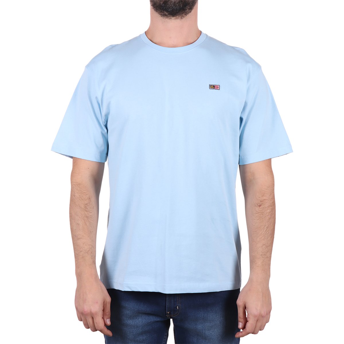 Playera Algodón Manga Corta Cuello Redondo Arrow Hombre
