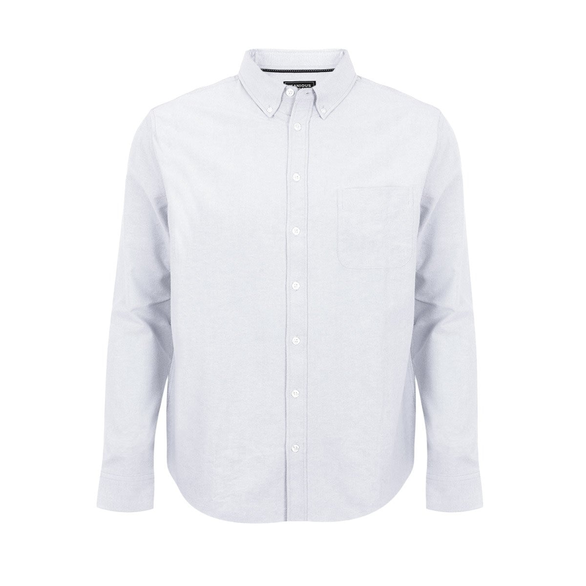 Camisa Oxford Lisa Jeanious Manga Larga para Hombre Plus