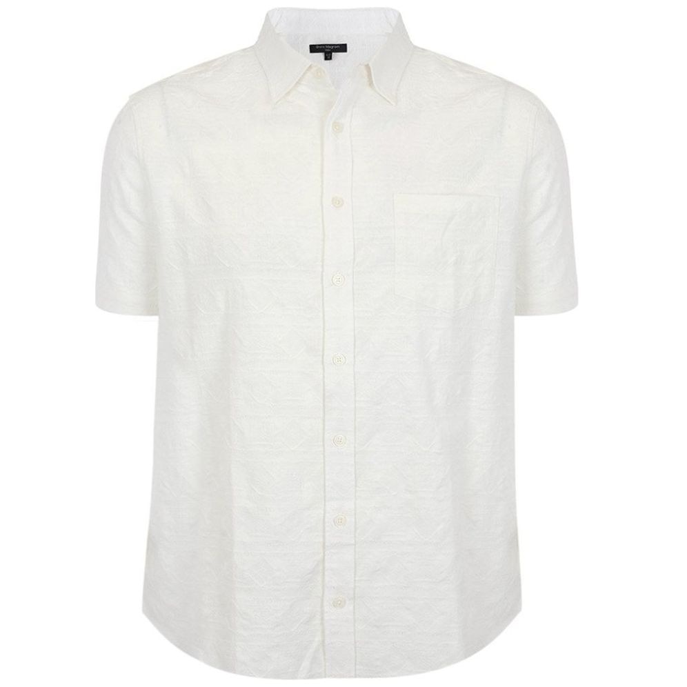 Camisa Bruno Magnani Manga Corta para Hombre Plus