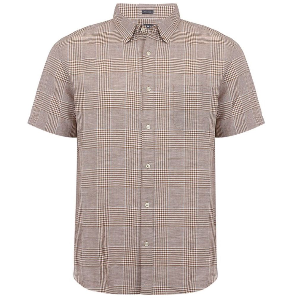 Camisa Pain J. Opus Manga Corta para Hombre Plus
