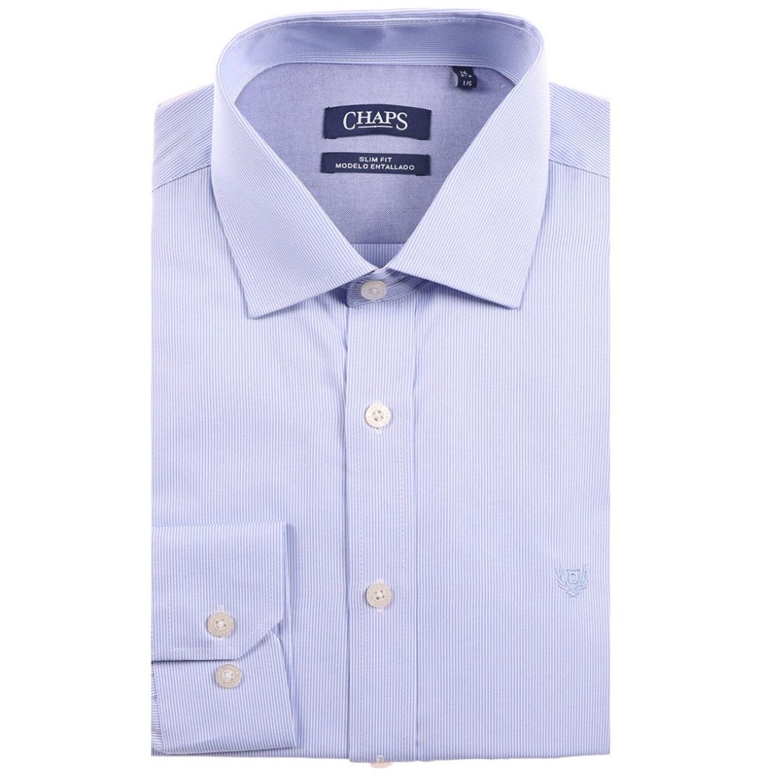 Camisa Rayas Verticales Slim Fit Chaps para Hombre