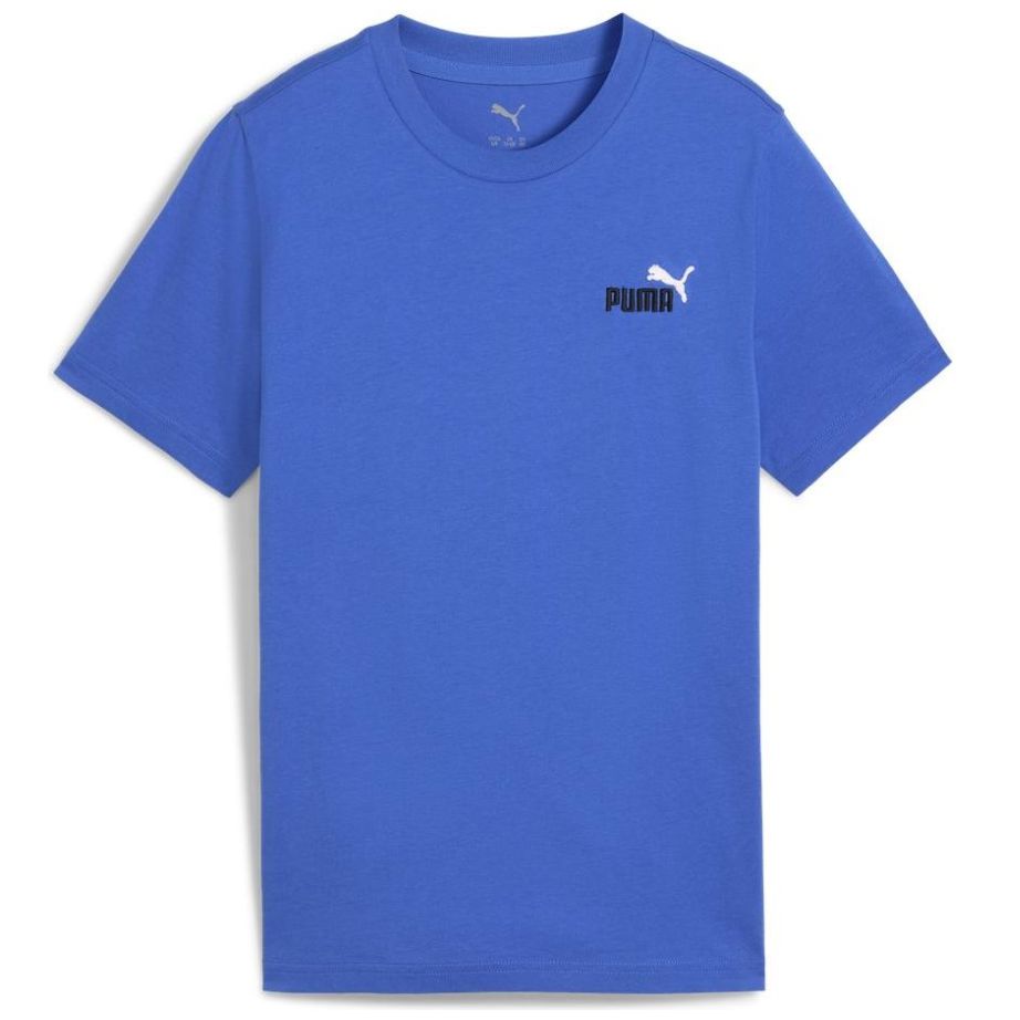 Playera Manga Corta Color Azúl Puma para Niño