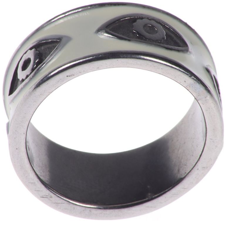 Anillo Argolla Ojo Metal Sarosa para Hombre
