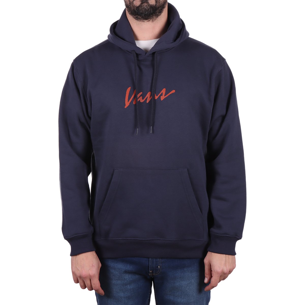 Sudadera Hoodie Capucha con Jaretas Vans para Hombre