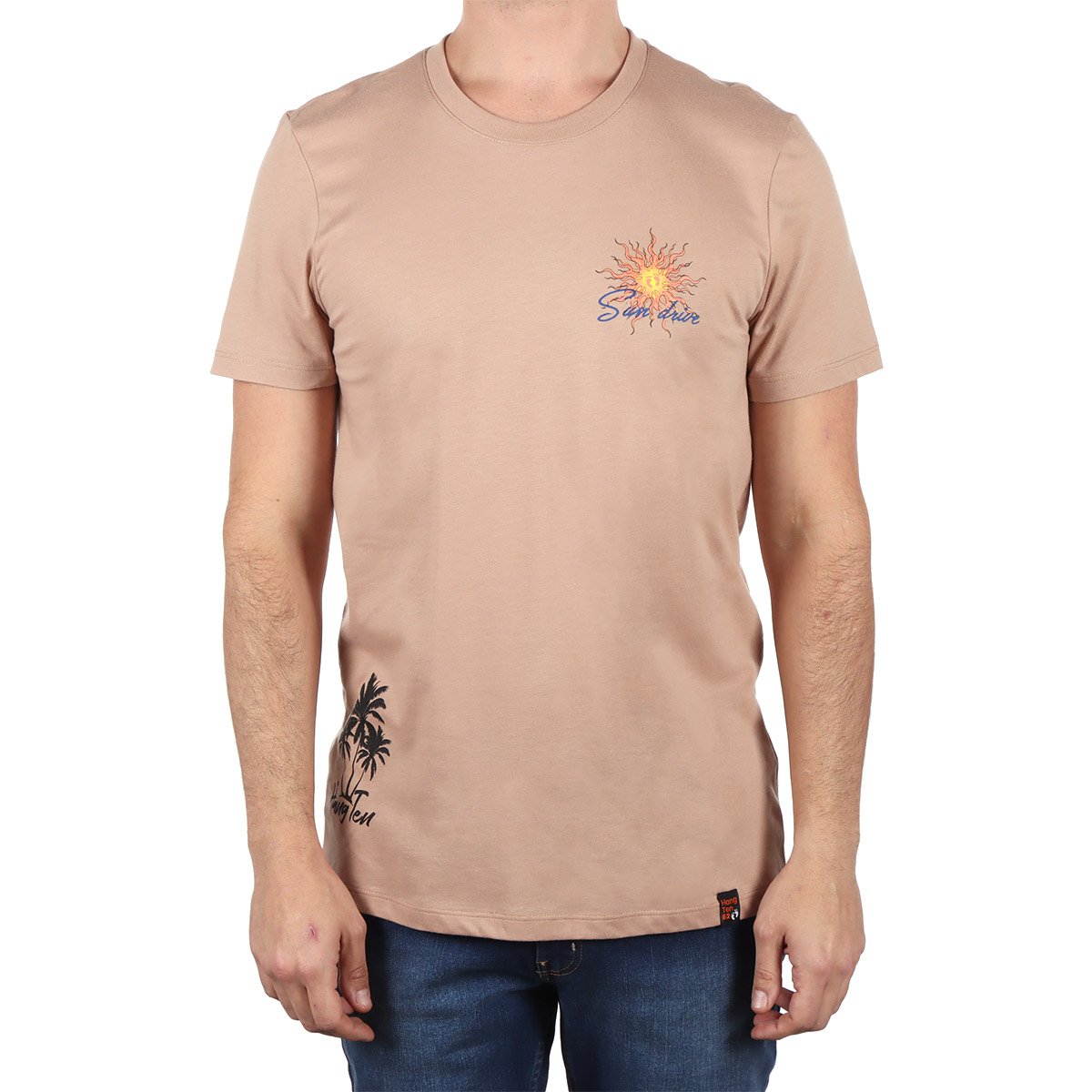 Playera Gráfico Cuello Redondo Hang Ten para Hombre