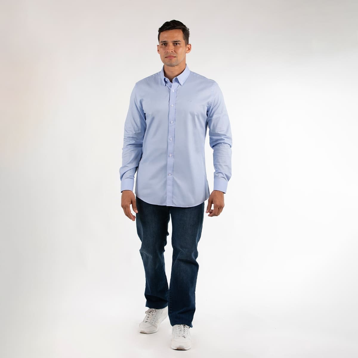 Camisa Casual Oscar de la Renta Manga Larga para Hombre