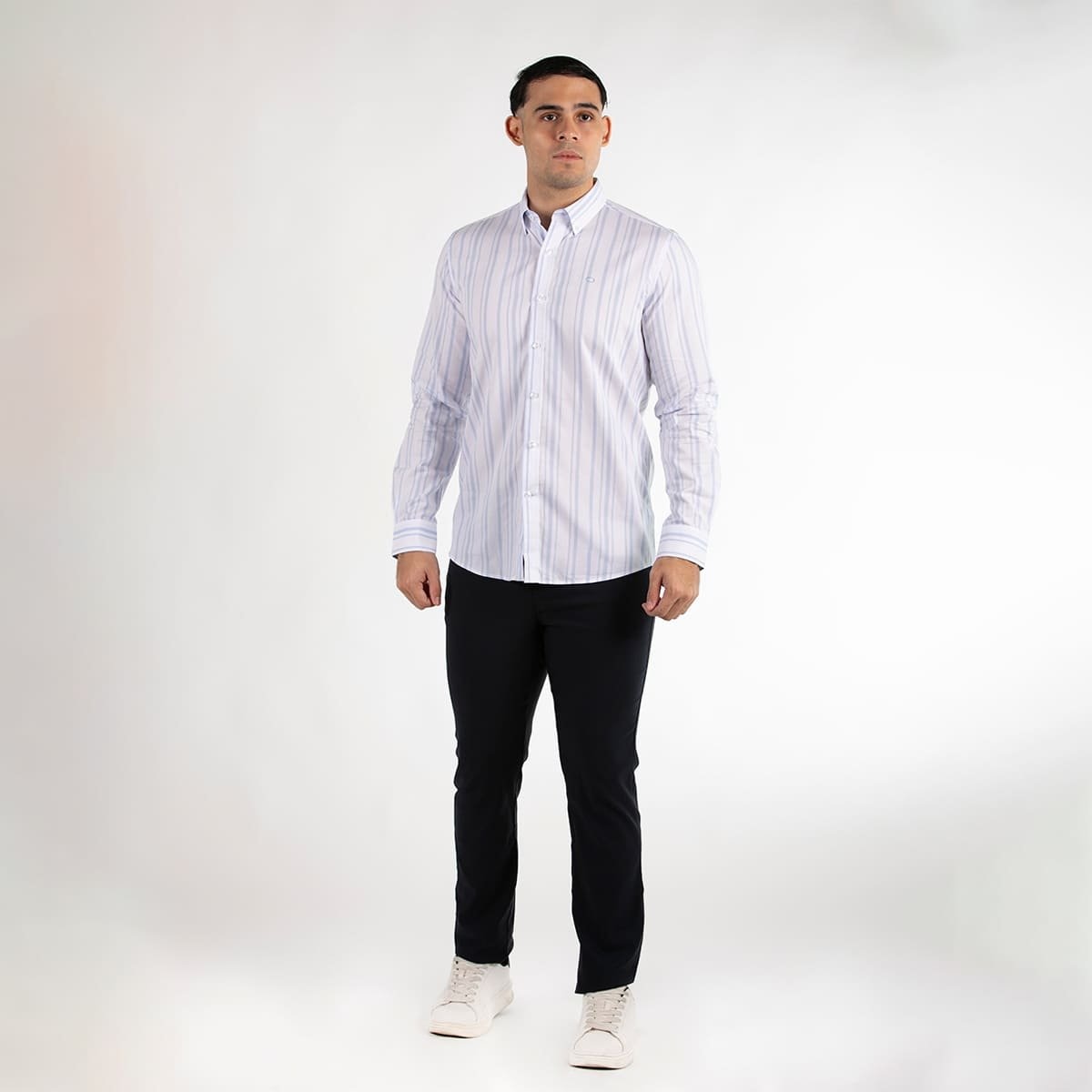 Camisa Casual Oscar de la Renta Manga Larga para Hombre
