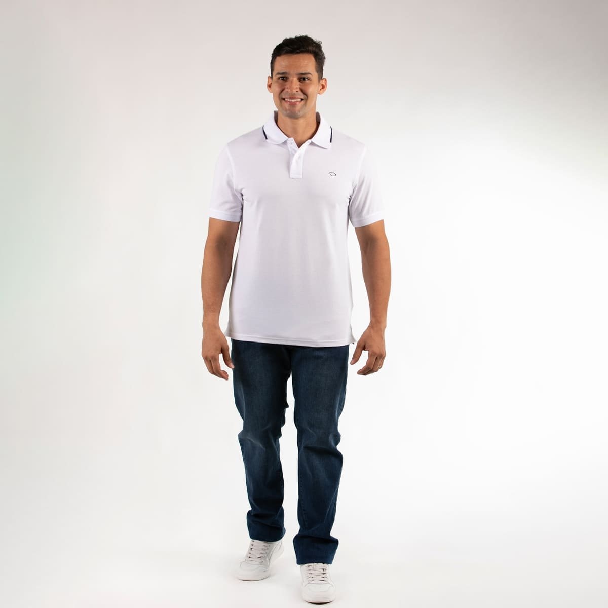 Playera Polo Oscar de la Renta Manga Corta para Hombre