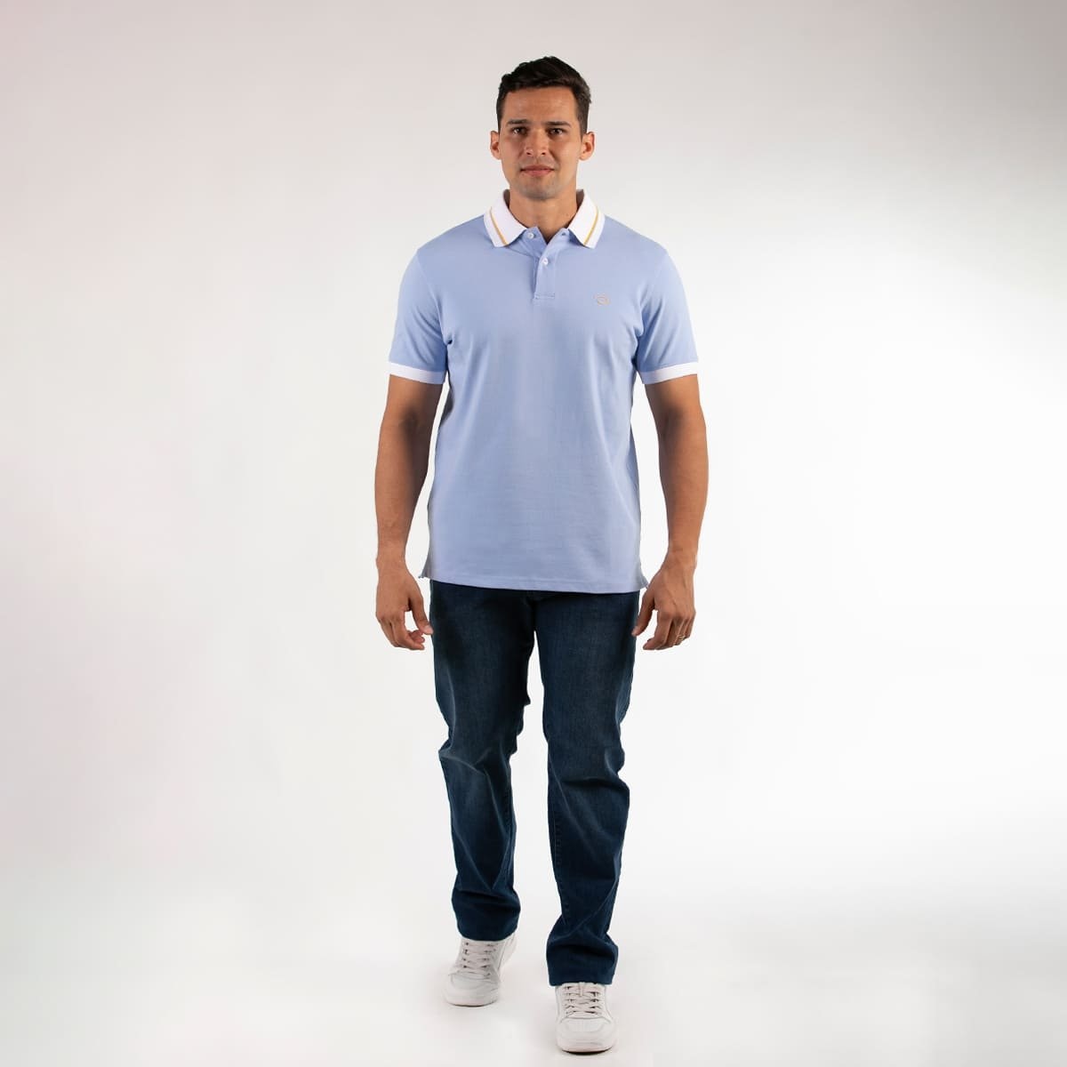 Playera Polo Oscar de la Renta Manga Corta para Hombre