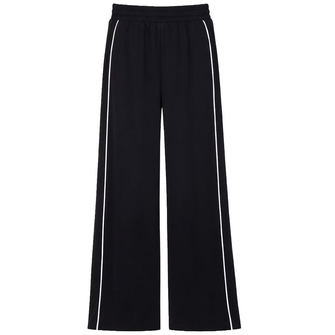 Pants con Bies Contraste Ancho Fit para Niña