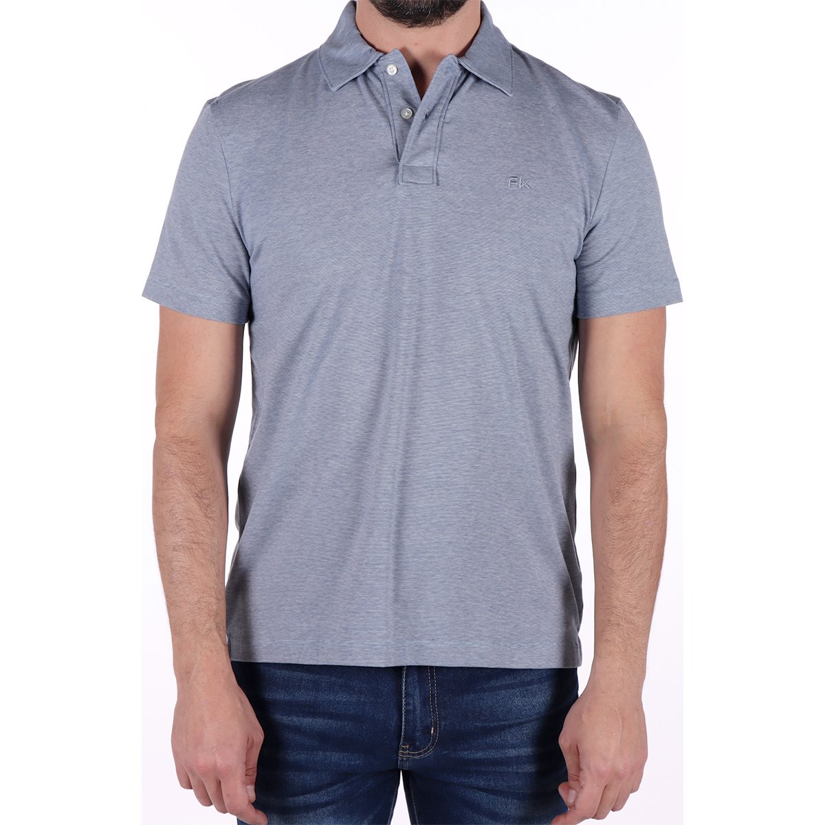 Playera Polo Algodón Elástico Fukka para Hombre