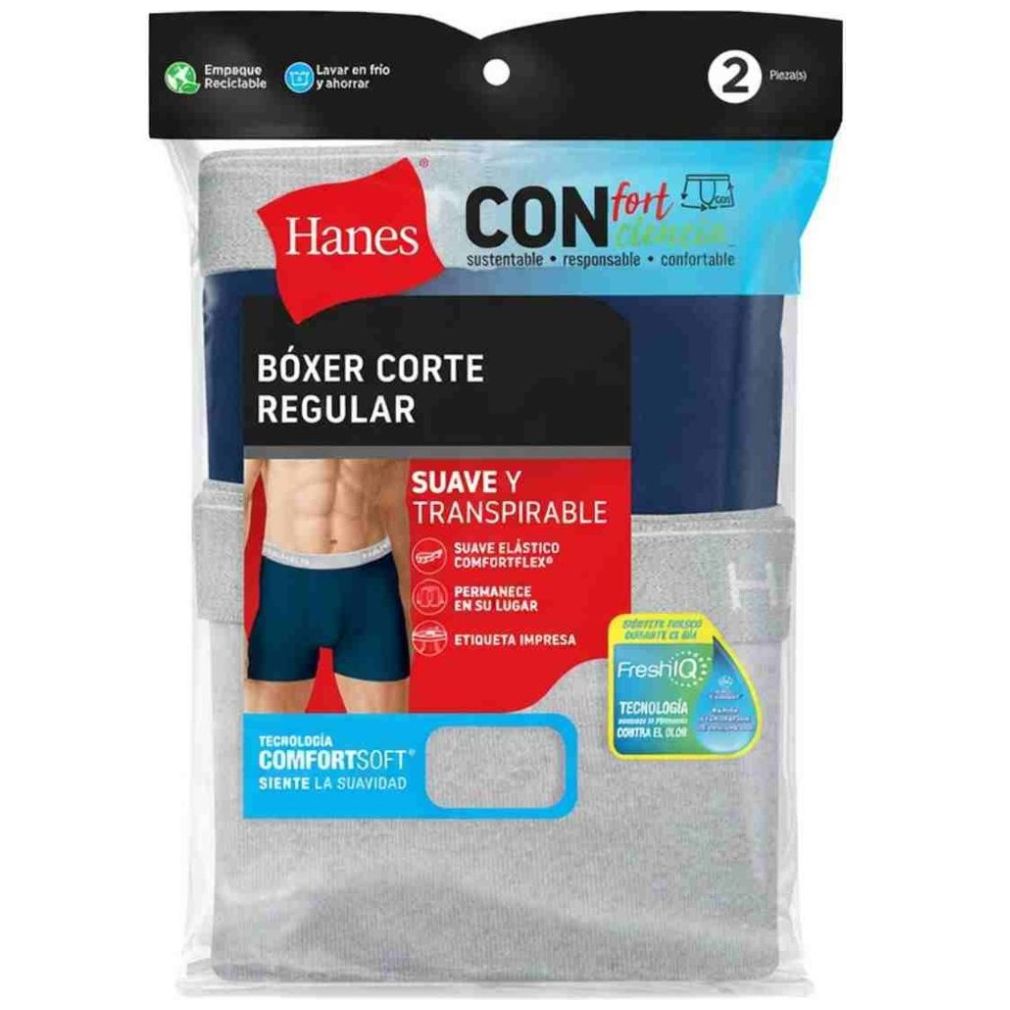 Boxer 2P Cregular Hanes 2360C01                                                                    