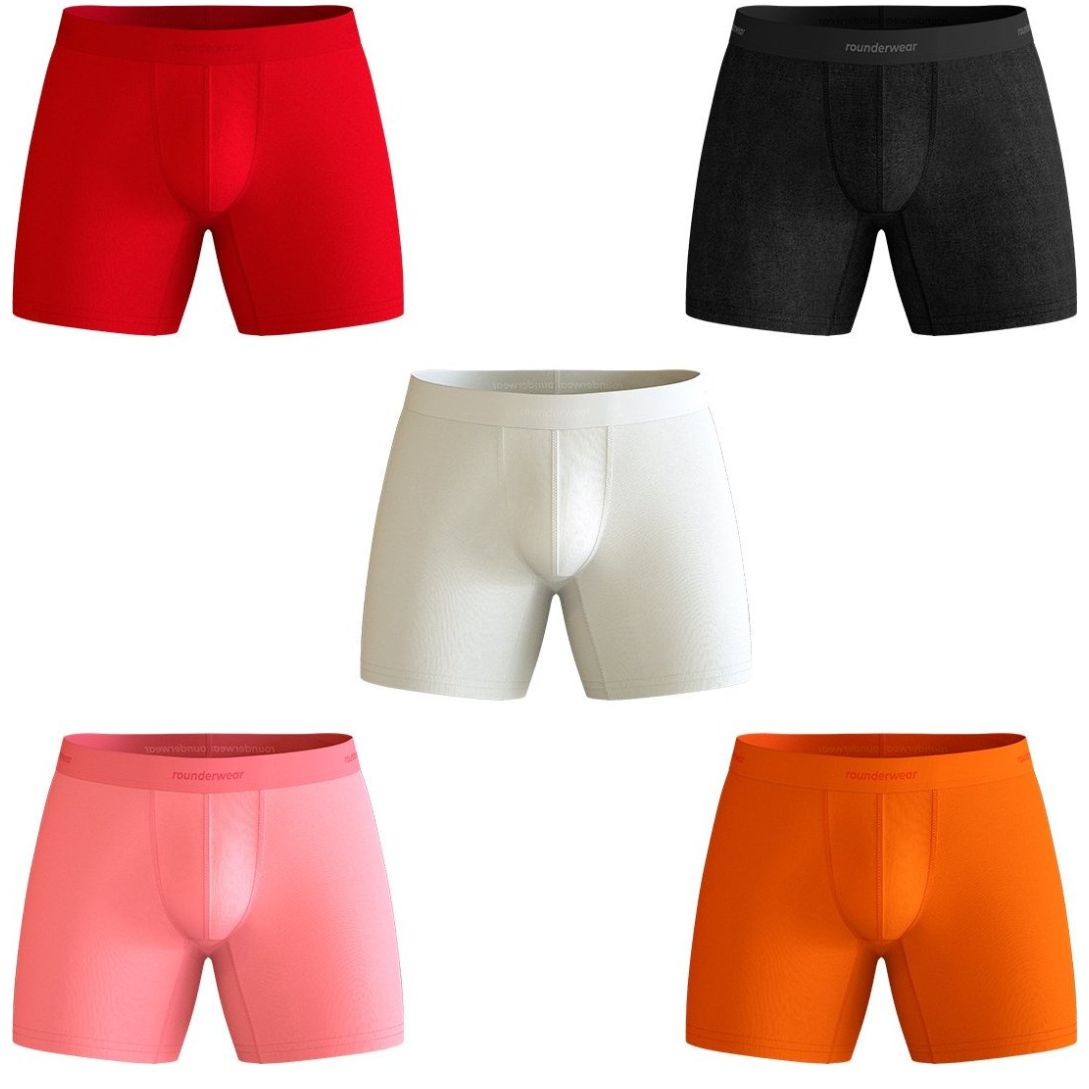 Boxer Brief Rounderwear Rwc01-5Pack