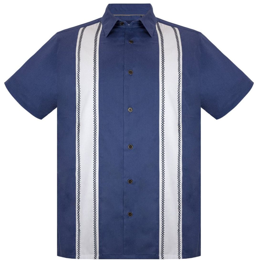 Camisa Cancumisa Blue Line Manga Corta para Hombre