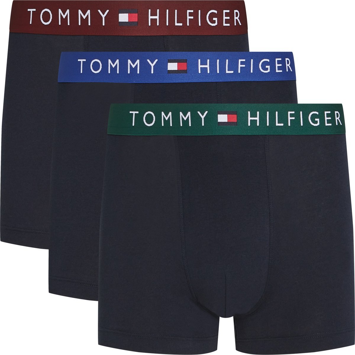 3 Pack Boóxer Corto Tommy Hilfiger para Hombre