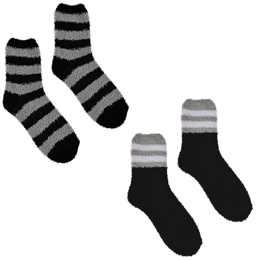 Calcetin 2P Cozy Rayas Linkgerie M 52451 