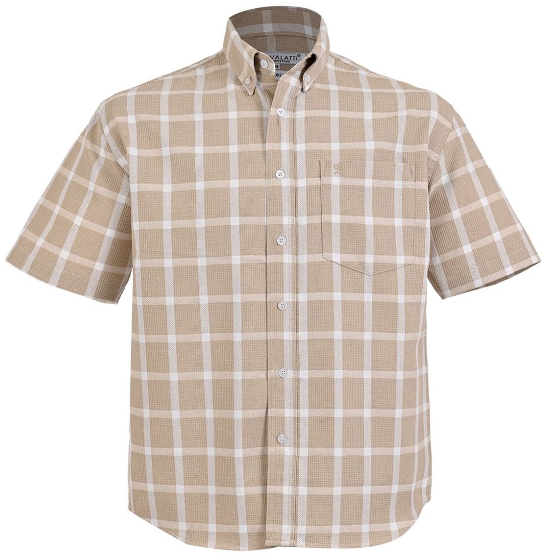 Camisa Casual Cavalatti Manga Corta para Hombre