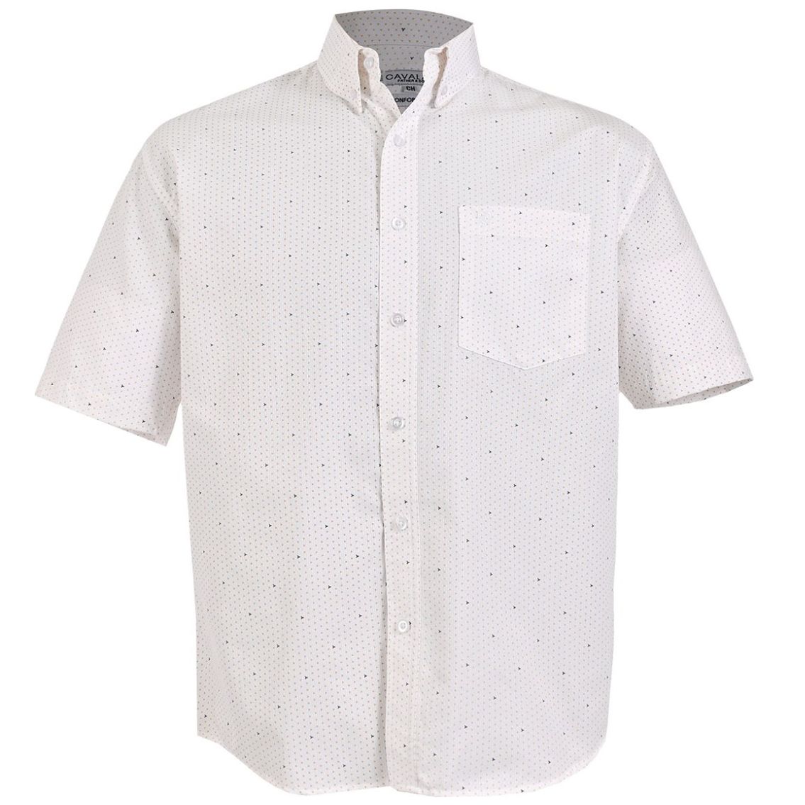Camisa Casual Cavalatti Manga Corta para Hombre
