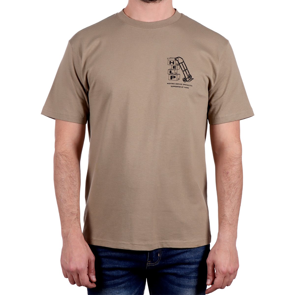 Playera Manga Corta Algodón Vans para Hombre