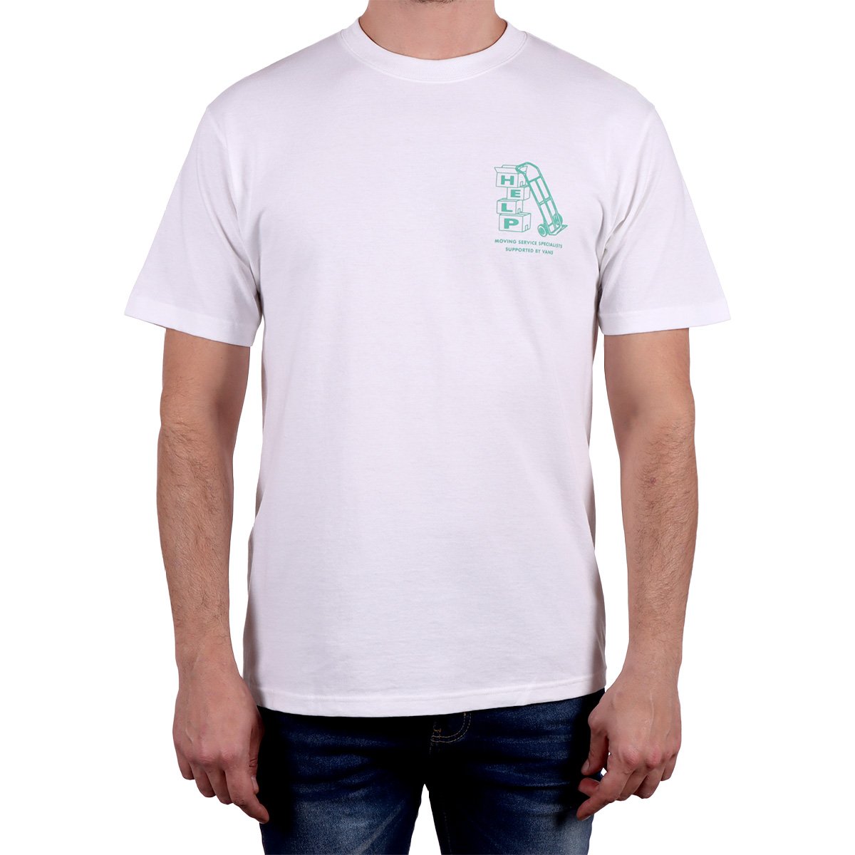 Playera Manga Corta Gráfico Help Vans para Hombre