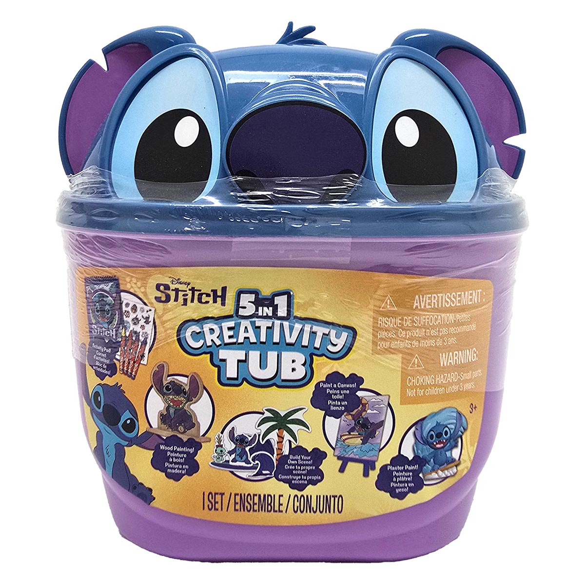 Tina Creativa 5 en 1 Stitch Kiddieland