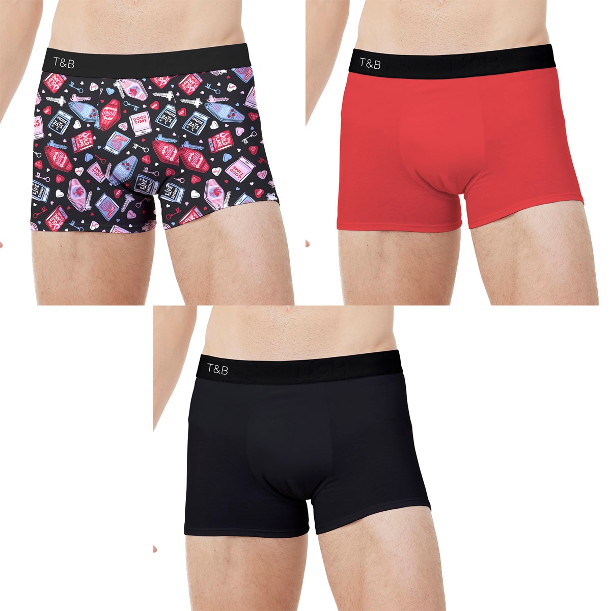 Boxer 3P Dont Tops & Bottoms para Hombre