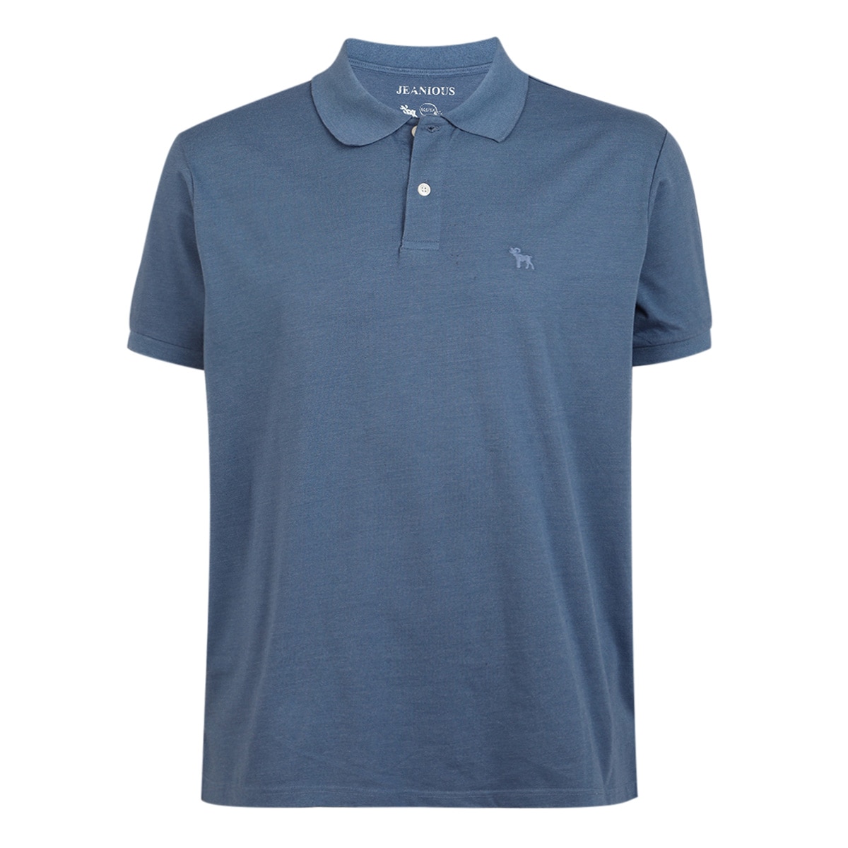 Playera Polo Pique Jeanious Manga Corta para Hombre Plus