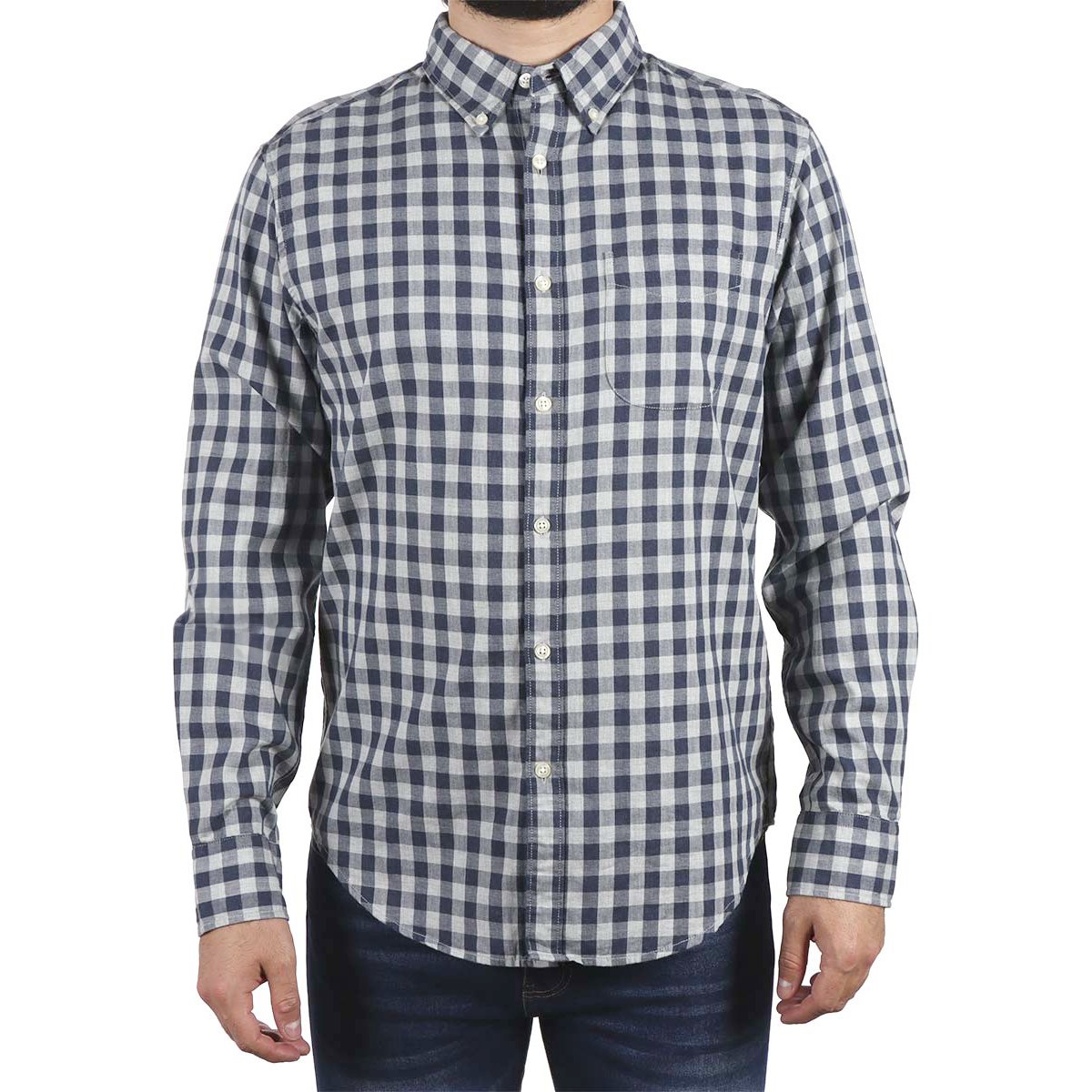 Camisa Cuadros Algodón Regular Fit J.opus para Hombre