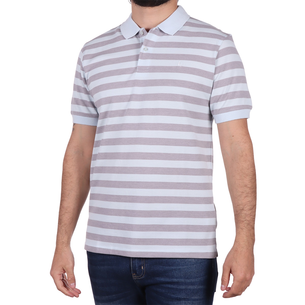 Playera Polo Rayas Horizontales Regatta para Hombre Playera Polo Regatta Sport Modelo Rmk3-1407