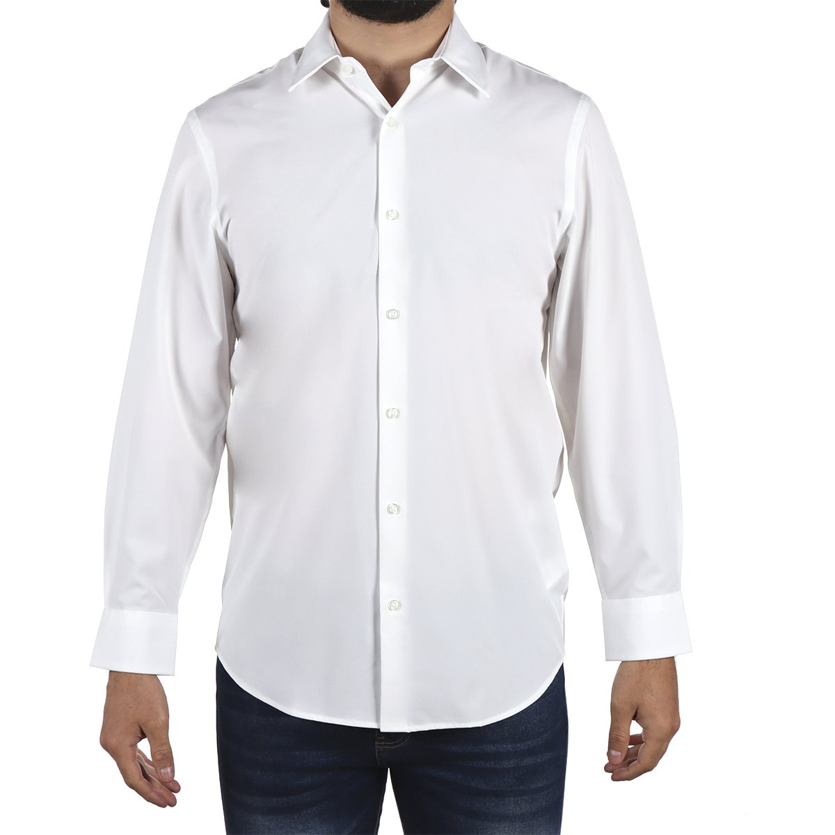 Camisa Smart Wash Manga Larga Haggar para Hombre