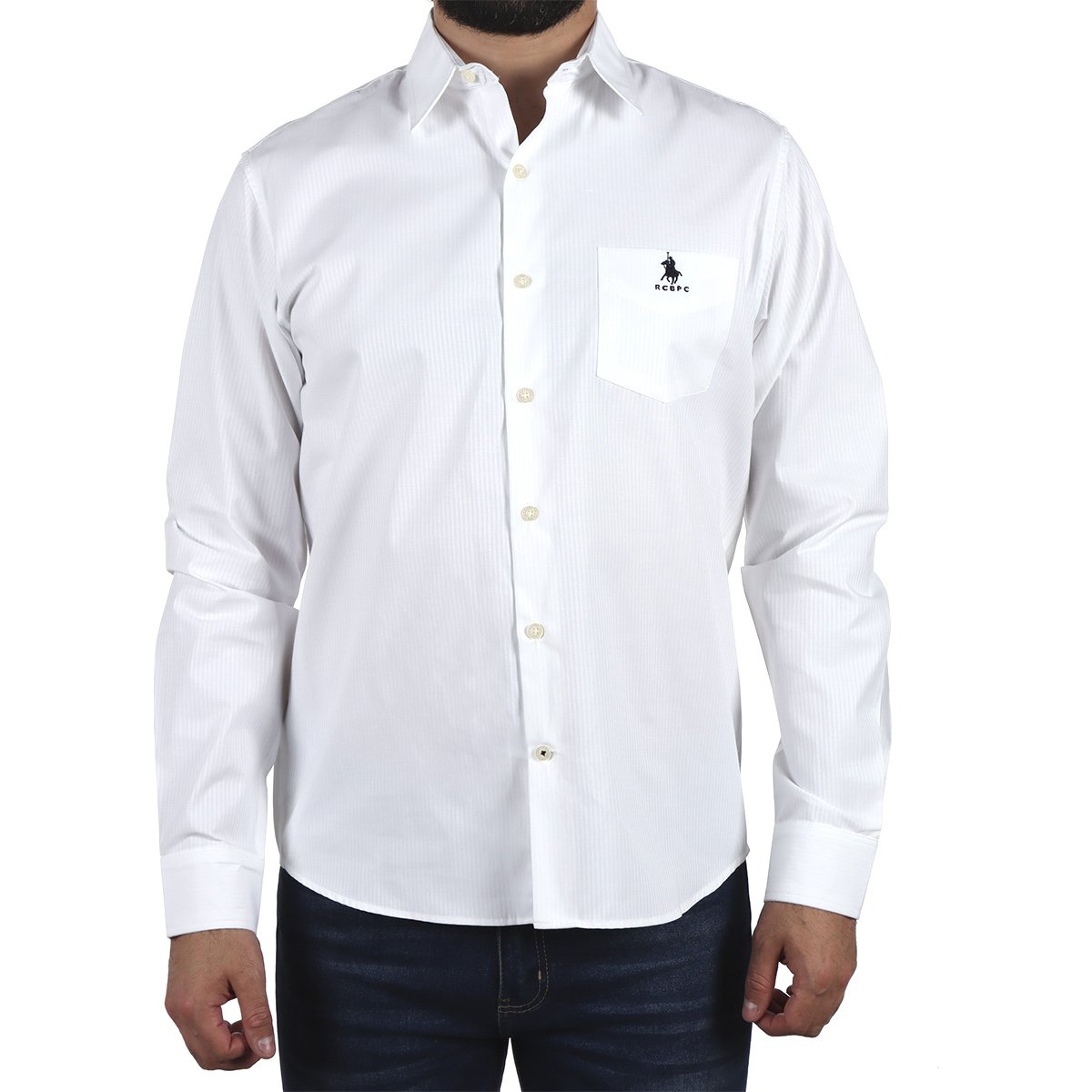 Camisa Manga Larga Casual Polo Club para Hombre