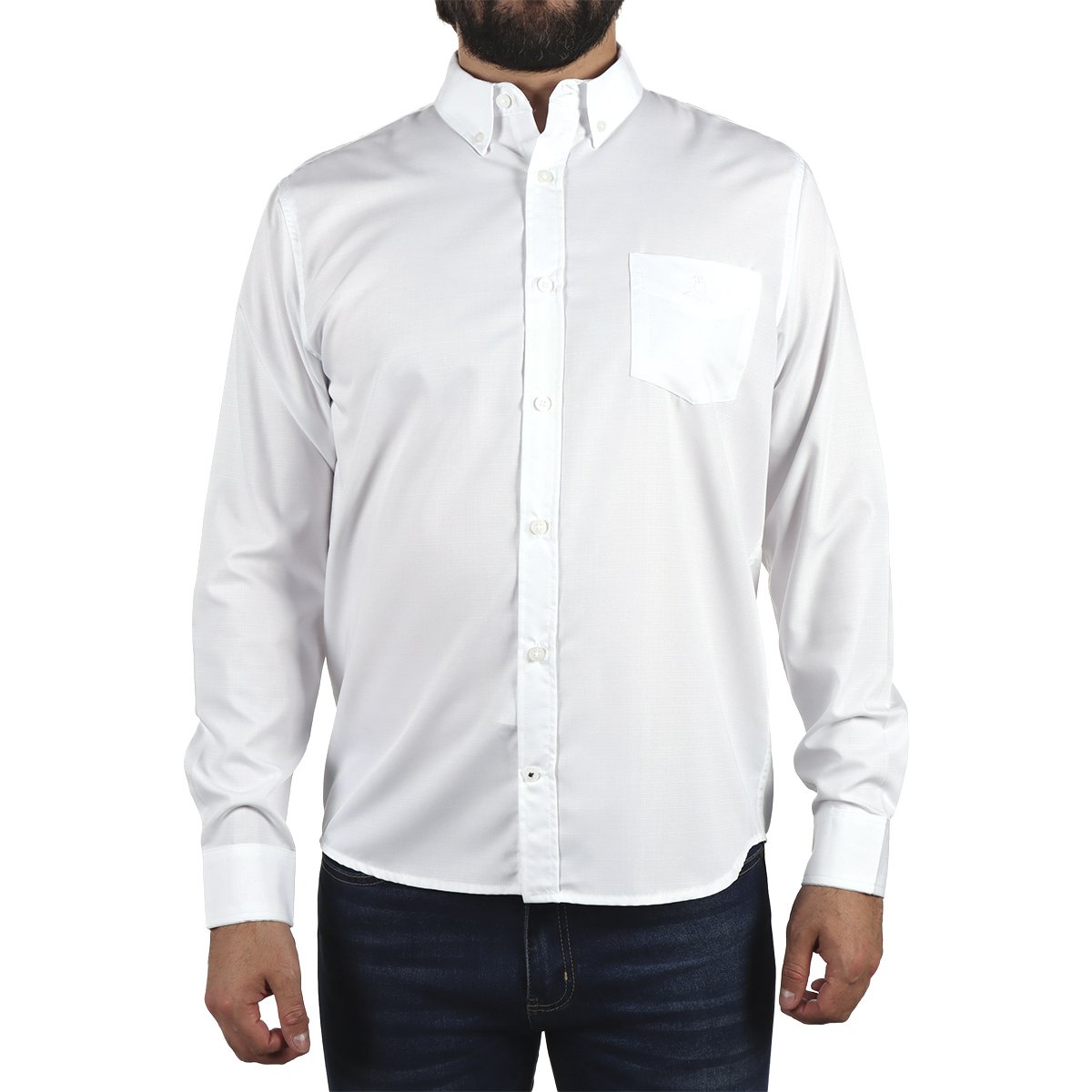 Camisa Manga Larga Button Down Polo Club para Hombre