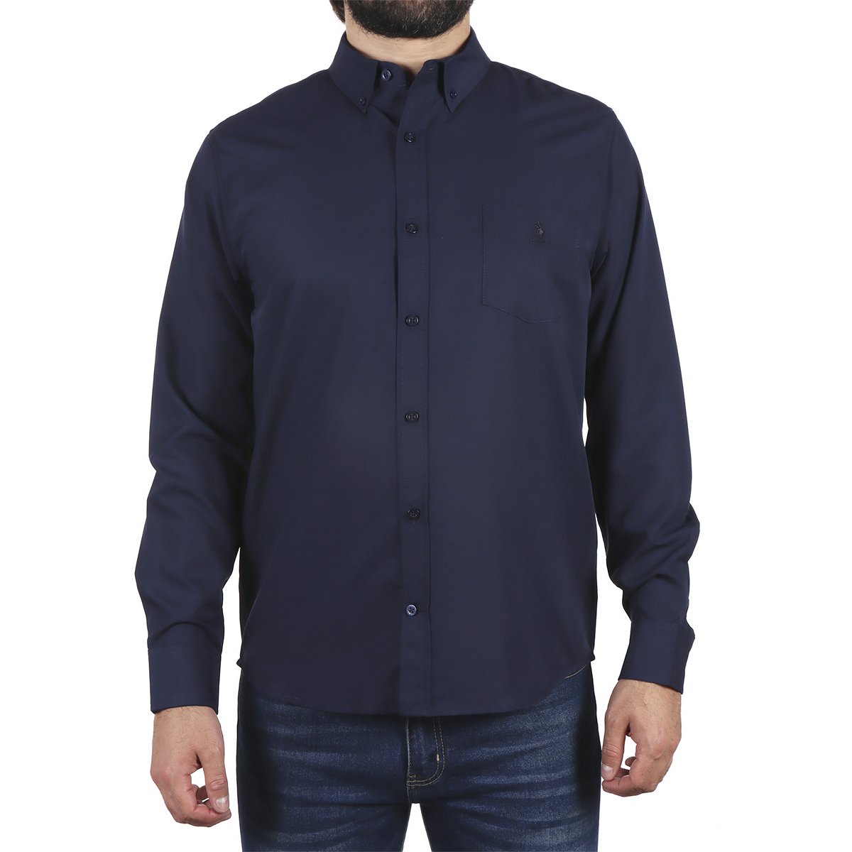 Camisa Casual Manga Larga Polo Club para Hombre