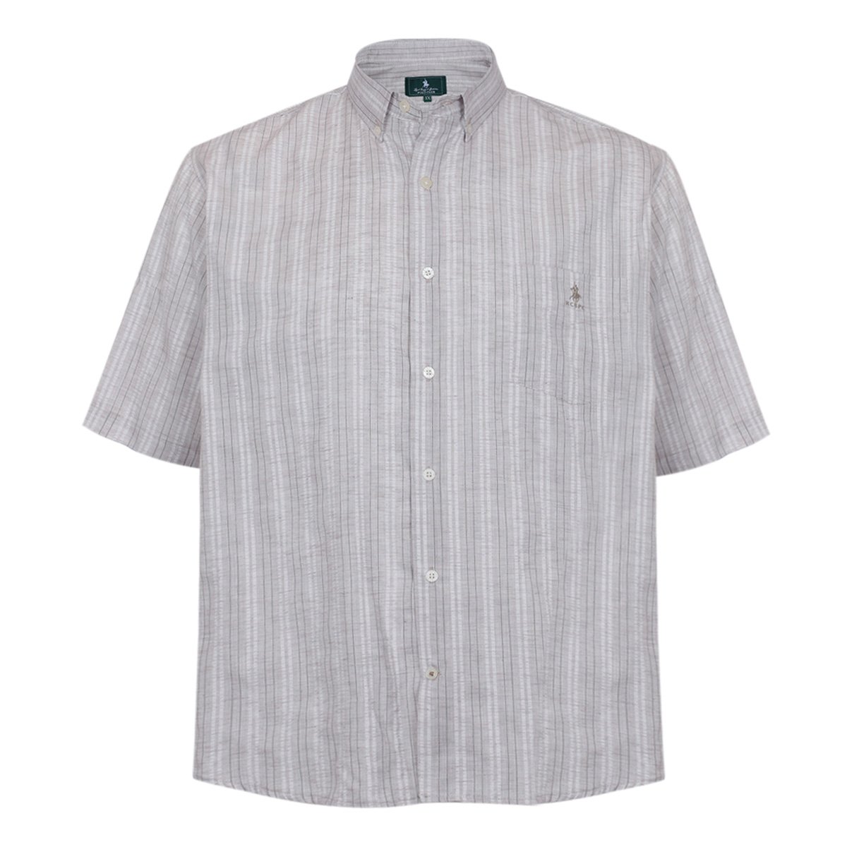 Camisa Casual Mc Fantasia Beige Polo Club Pe4441