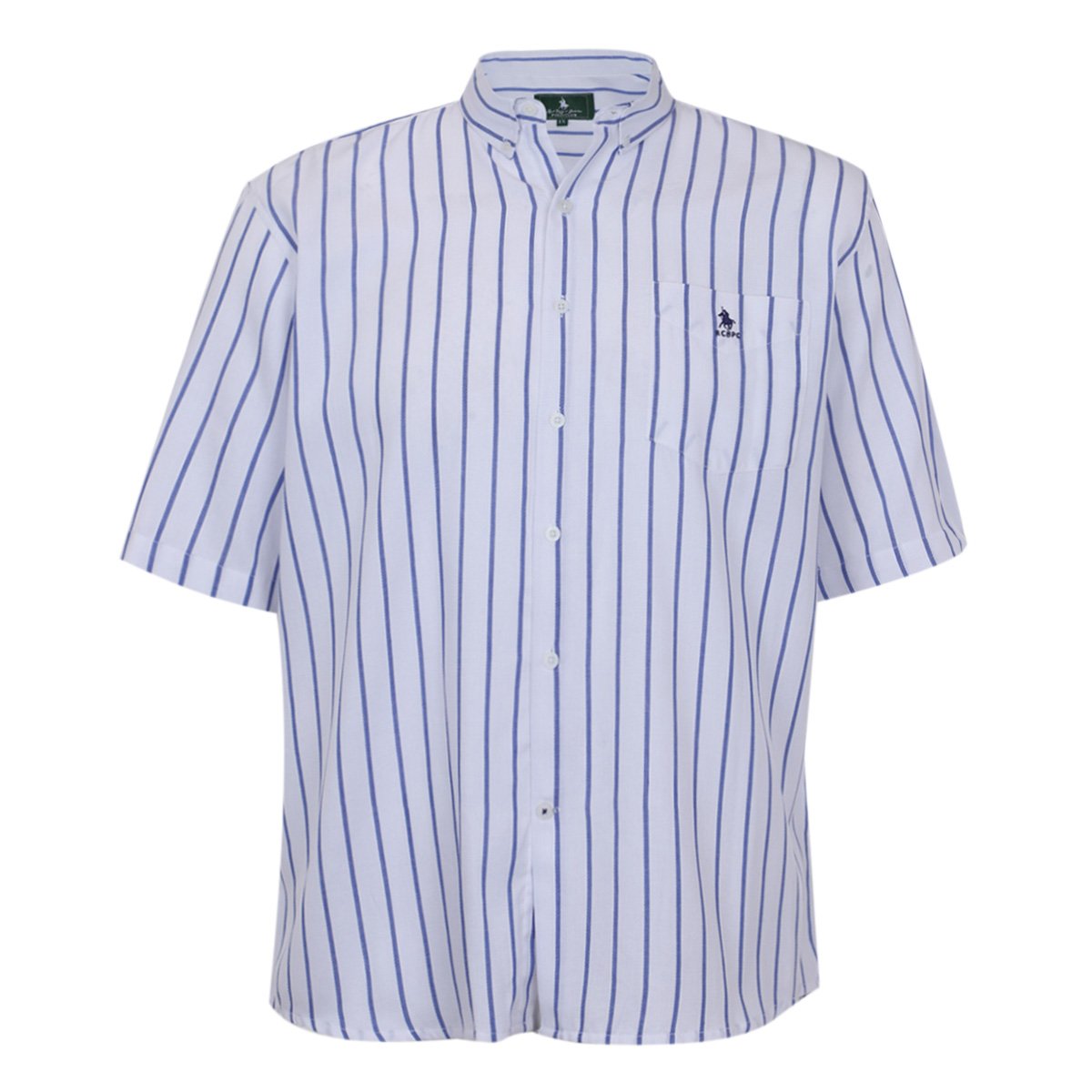 Camisa Mc Rayas Azul Polo Club Evr497