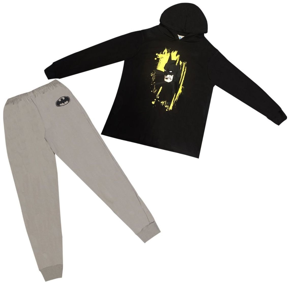 Pijama de Playera y Pantalón con Diseño Batman para Hombre