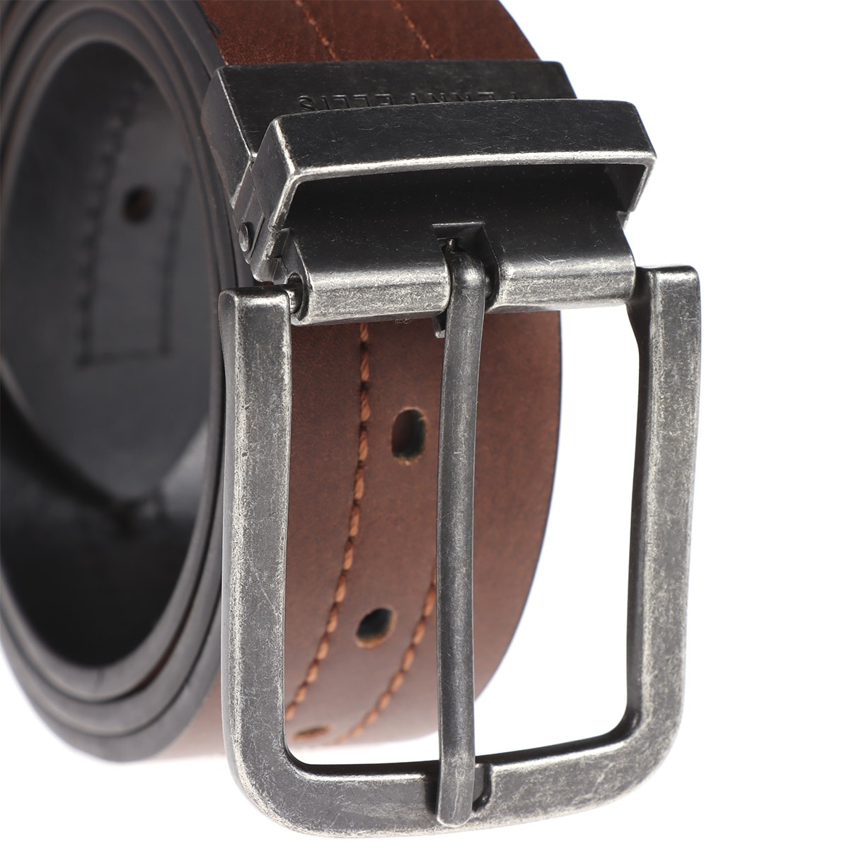 Cinturón Reversible Negro/café Perry Ellis para Hombre