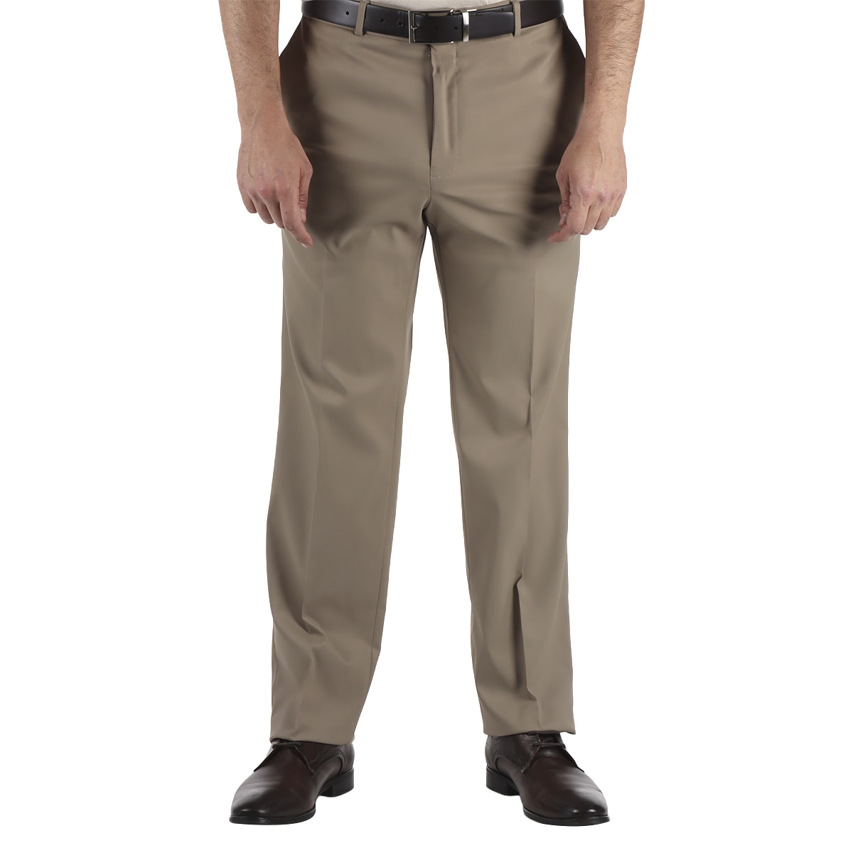 Pantalón de Vestir Sin Pinzas John Henry para Hombre