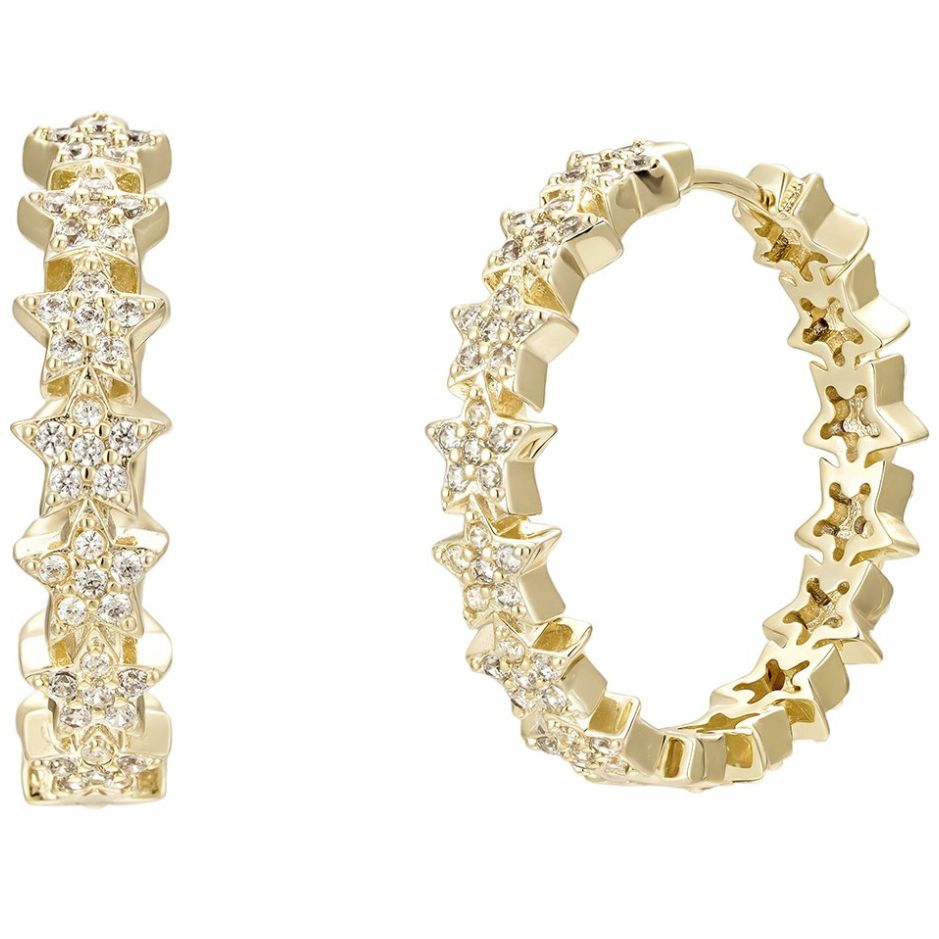 Aretes Par Estrellitas Dímelo con Amor