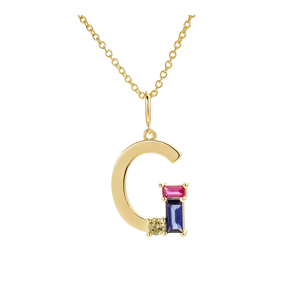 Collar Inicial Letra G Dímelo con Amor
