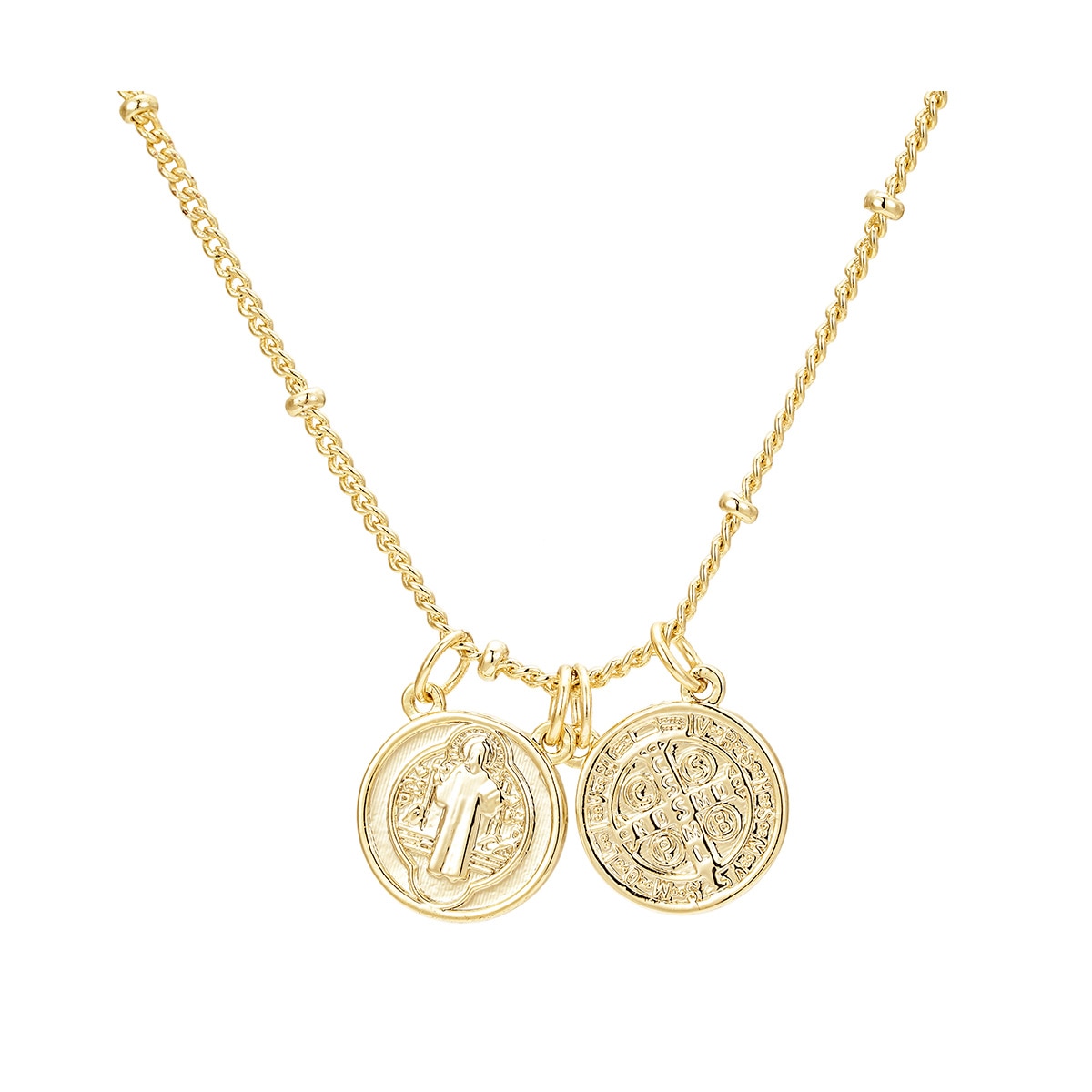 Collar Escapulario San Benito Dímelo con Amor