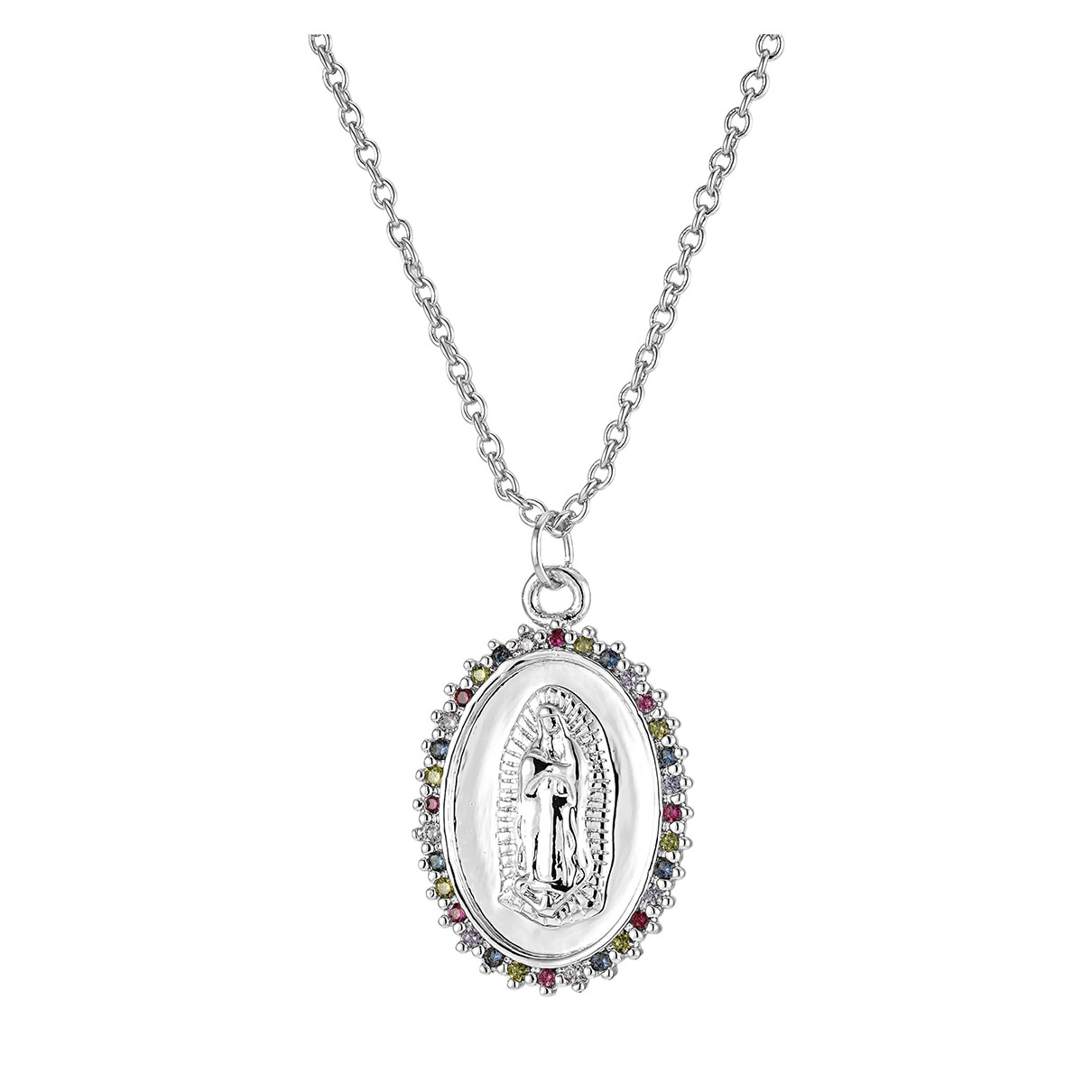 Collar Virgen de Guadalupe Dímelo con Amor