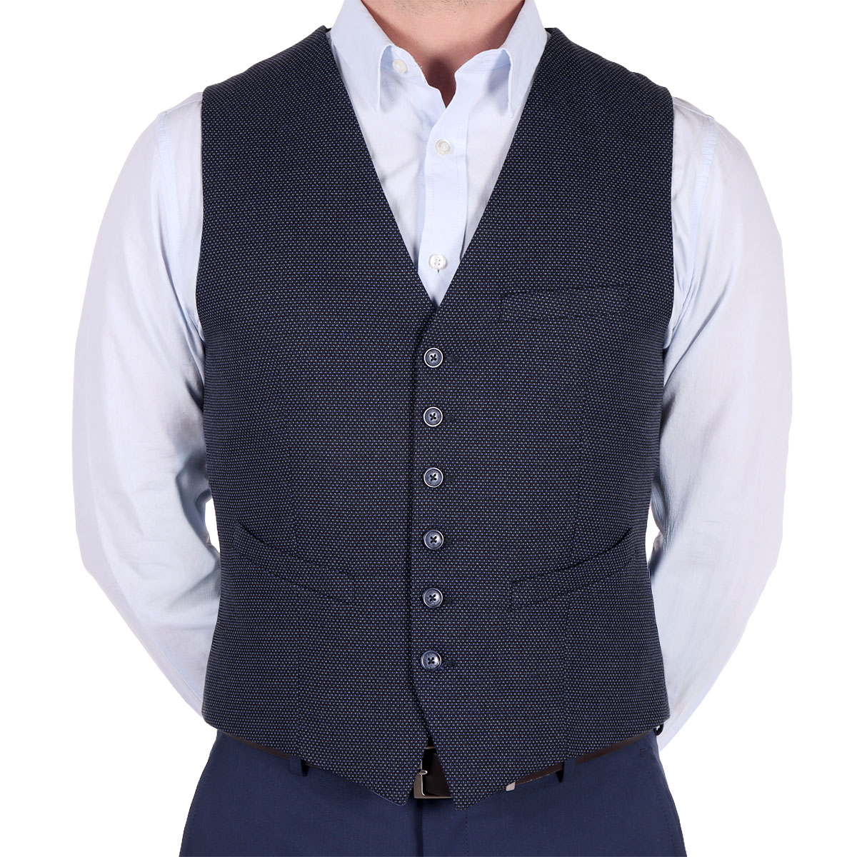 Chaleco Formal Regular Fit Elegante Chaps para Hombre