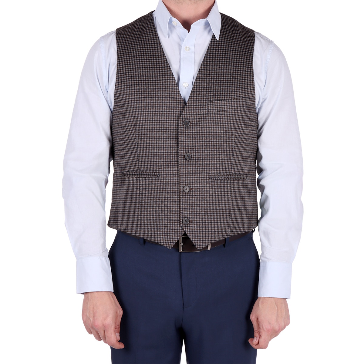 Chaleco Slim Fit Formal Elegante Bruno Magnani para Hombre
