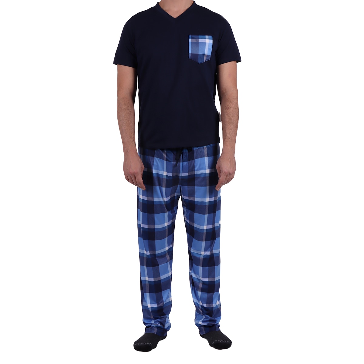 Pijama Camiseta y Pantalón Cuadros Ferruzi para Hombre