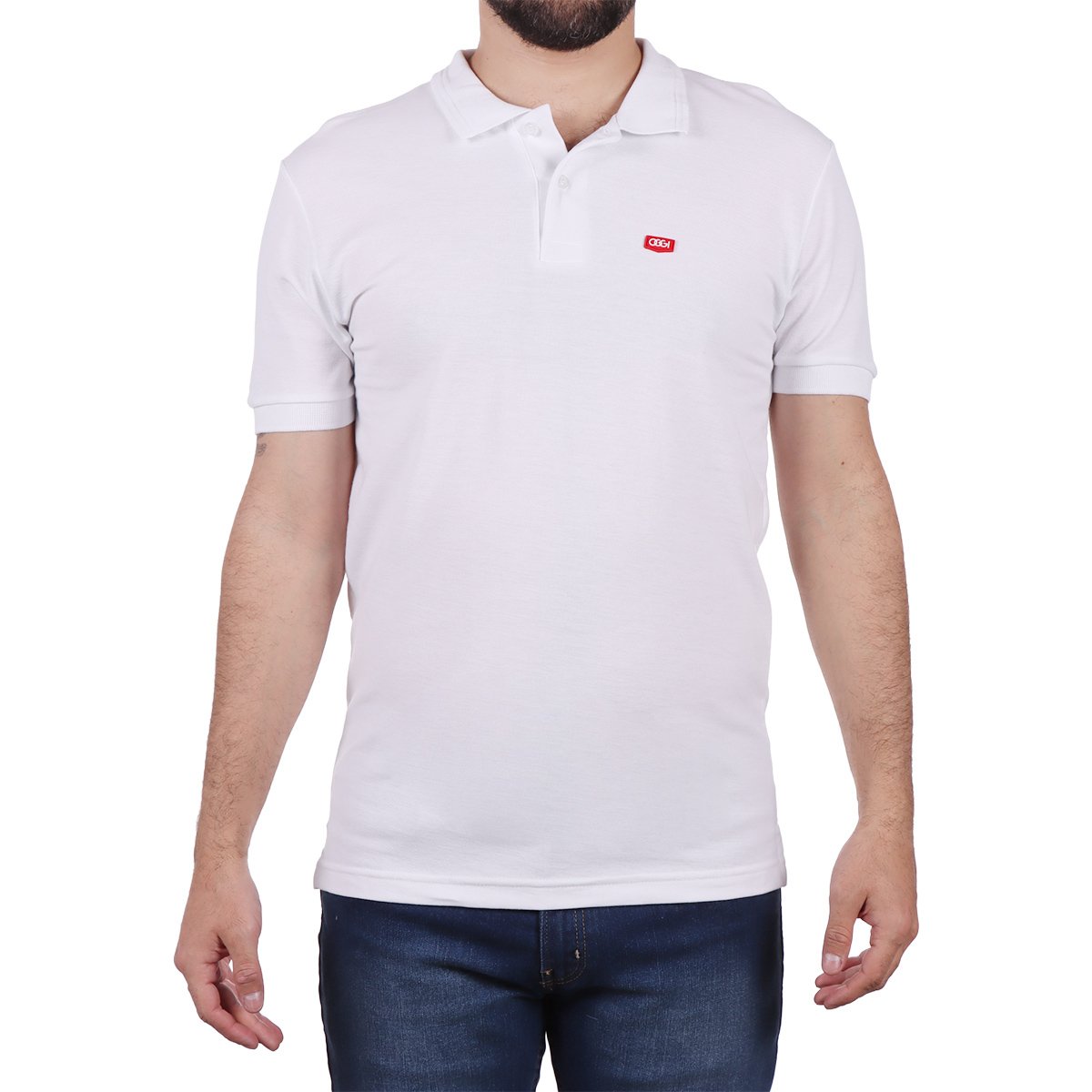 Playera Polo Manga Corta Casual Oggi para Hombre