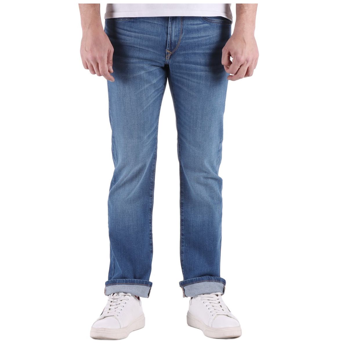 Jeans Diseño Clásico Silver Plate para Hombre